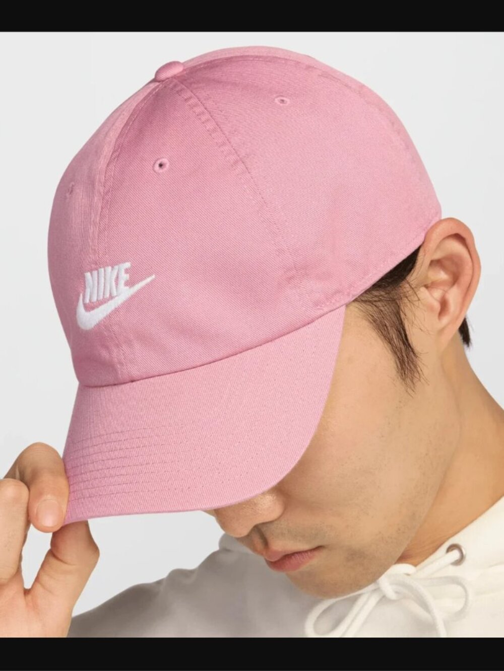 NWT Nike Club Cap - Unstructured Futura Wash - Cotton Twill - S/M Pink